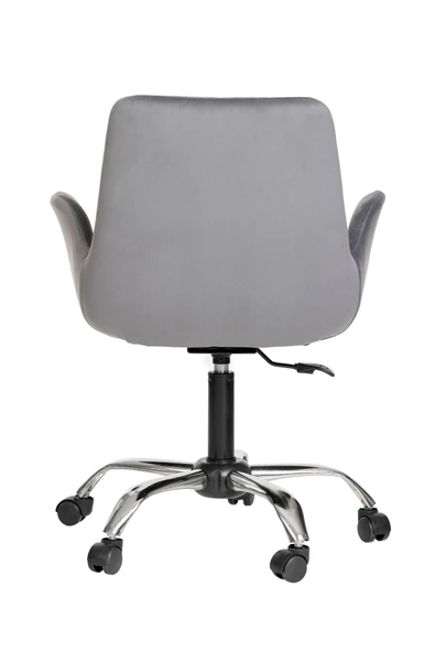 MARKAELZ Krom Metal Ayaklı Ofis Çocuk Odası Çalışma Sandalyesi (AYARLANILABİLİR) PESCADO - Resim 4