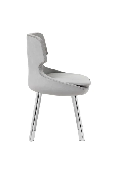 MARKAELZ KROM METAL AYAKLI SALON/MUTFAK SANDALYESİ SELEKULAK (BABYFACE) - Resim 3