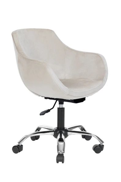 MARKAELZ Krom Metal Ayaklı Ofis Çocuk Odası Çalışma Sandalyesi (AYARLANILABİLİR) MONOKO - Resim 2