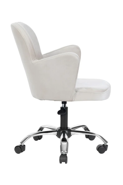 MARKAELZ Krom Metal Ayaklı Ofis Çocuk Odası Çalışma Sandalyesi (AYARLANABİLİR) KELEBEK - Resim 3