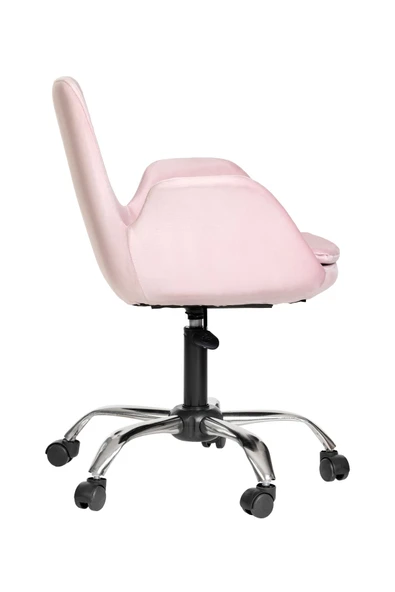 MARKAELZ Krom Metal Ayaklı Ofis Çocuk Odası Çalışma Sandalyesi (AYARLANILABİLİR) PESCADO - Resim 3