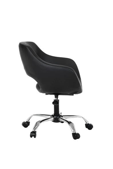 MARKAELZ Kuaför Koltuğu Sabit Ayak Deri Ciervo - Resim 3