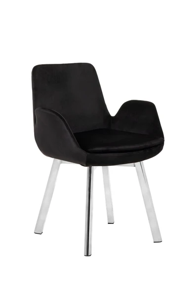 MARKAELZ KROM METAL AYAKLI SALON/MUTFAK SANDALYESİ PESCADO (BABYFACE) - Resim 2