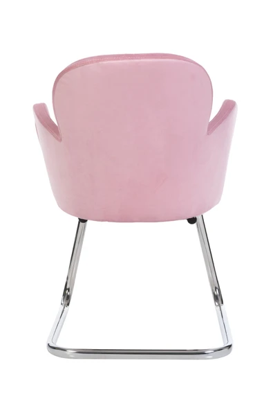 MARKAELZ Krom Metal Ayaklı Kelebek Sandalye Misafir Koltuğu Bekleme Koltuğu - 4