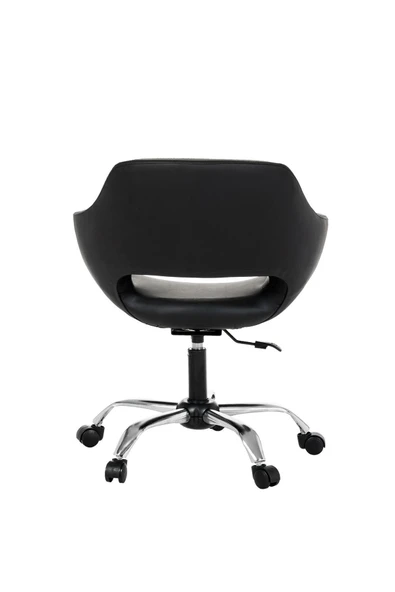 MARKAELZ Kuaför Koltuğu Sabit Ayak Deri Ciervo - Resim 4