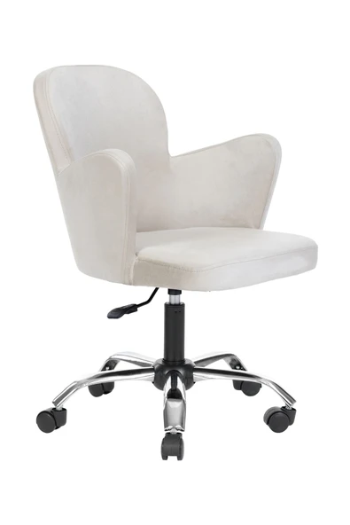 MARKAELZ Krom Metal Ayaklı Ofis Çocuk Odası Çalışma Sandalyesi (AYARLANABİLİR) KELEBEK - Resim 2