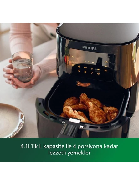 Philips Airfryer 3000 Serisi HD9252/90 Essential L 4.1 lt Yağsız Fritöz
