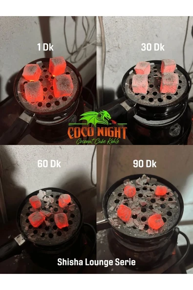 15kg 27mm Shisha Lounge Serie Nargile kömürü - 2