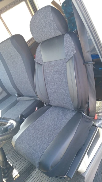 Fiat Ducato Transporter Daily Boxer Crafter Volt Jumper  KAMYONET SÜRÜCÜ ŞÖFÖR KOLTUK KILIFI - 3