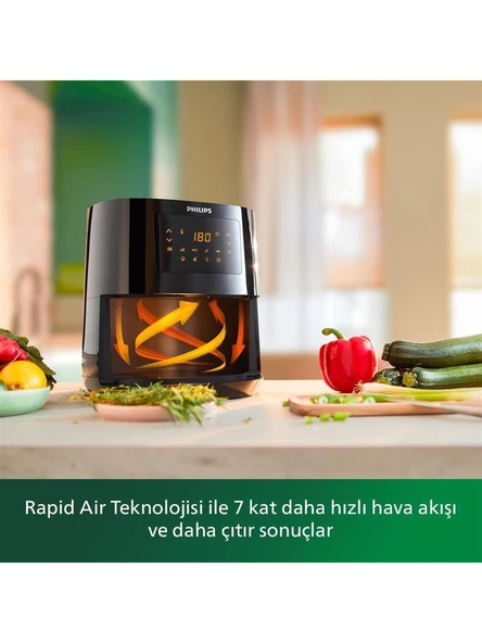 Philips Airfryer 3000 Serisi HD9252/90 Essential L 4.1 lt Yağsız Fritöz - 5