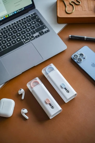 TİNEKE Çok Fonksiyonlu 7 Parça Airpods Klavye Ekran Kulaklık Temizleme Kiti