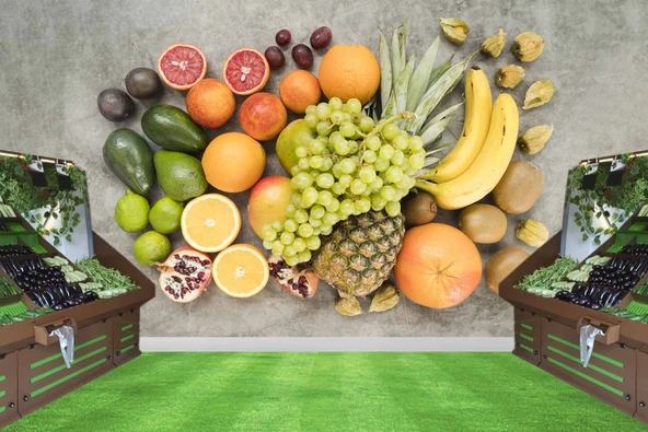 Manav Meyve Duvar Kağıdı - Resim 2