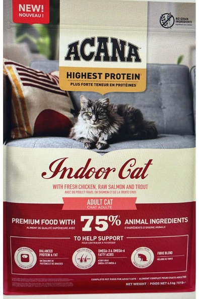 Acana Kedi Maması Indoor 4,5 Kg