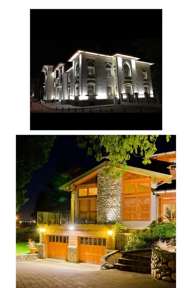 50W Led Projektör Park Bahçe Çevre Site Bina Tabela Dış Mekan Led Lamba - 3