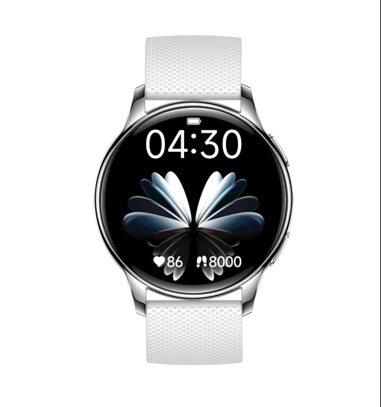 Procton Krono 1 Smart Watch Amoled Ekran Sesli Görüşmeli Tüm Telefonlar ile Uyumlu Unisex Akıllı Saat Gri