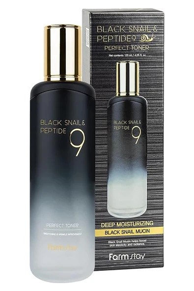 Farmstay Black Snail & Peptide 9 Tonik 120ML