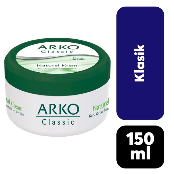 Arko Classic Naturel Bakım Kremi 150 ML - 2