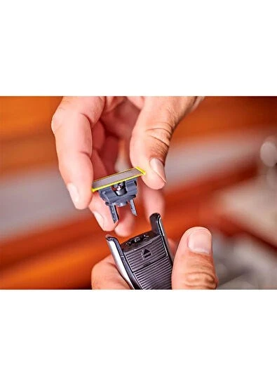 Philips QP220/51 OneBlade 2'li Paslanmaz Çelik Yedek Bıçak - Resim 7