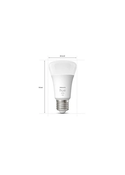 Philips Hue Beyaz Akıllı Başlangıç Seti 2'li Bluetooth Özellikli Akıllı Ampul - 4
