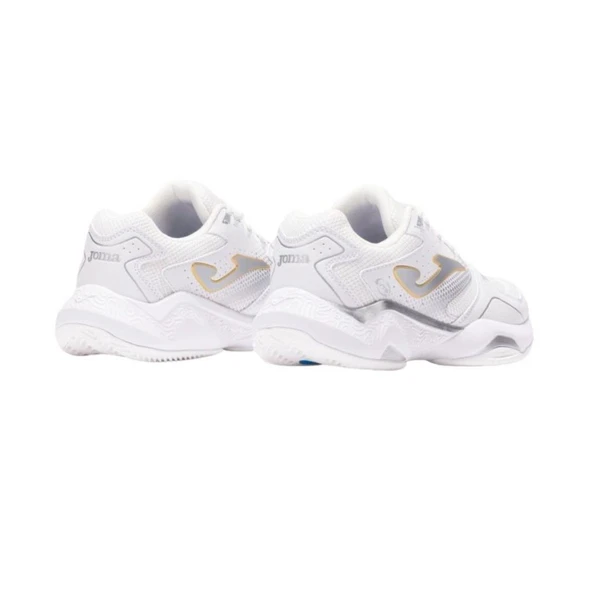 Joma Master Kadın Beyaz Toprak Kort Tenis Ayakkabısı TM10LS2502C - Resim 3