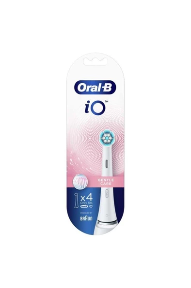 Oral-B iO Gentle Care Beyaz Diş Fırçası Yedek Başlığı 4 Adet - 2