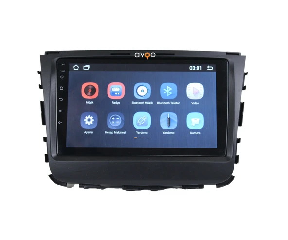 SSANGYONG MUSSO 2018+ 9 İNÇ 8-128 - Resim 2