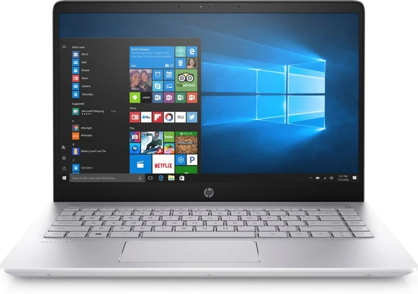 HP Pavilion 14-BF040WM Intel İ3-7100U Işlemci 8 GB Ram 128 M2. SSD Intel Hd Graphics 620 Full Hd 14''ekran Notebook (2.el)