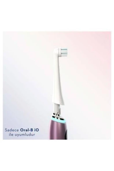 Oral-B iO Gentle Care Beyaz Diş Fırçası Yedek Başlığı 4 Adet - 7