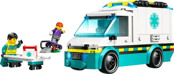 Lego City 60451 Acil Yardım Ambulansı - Resim 2