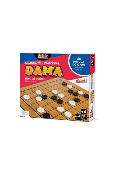 İbiş Ibis Ahşap Dama KAR1029