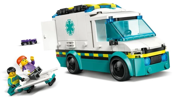 Lego City 60451 Acil Yardım Ambulansı - Resim 3