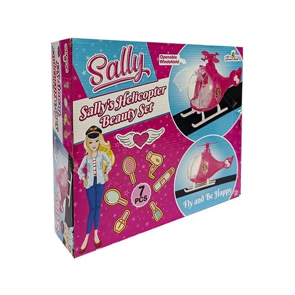 King Toys Sally Helikopter Ve Bebek Seti - 2
