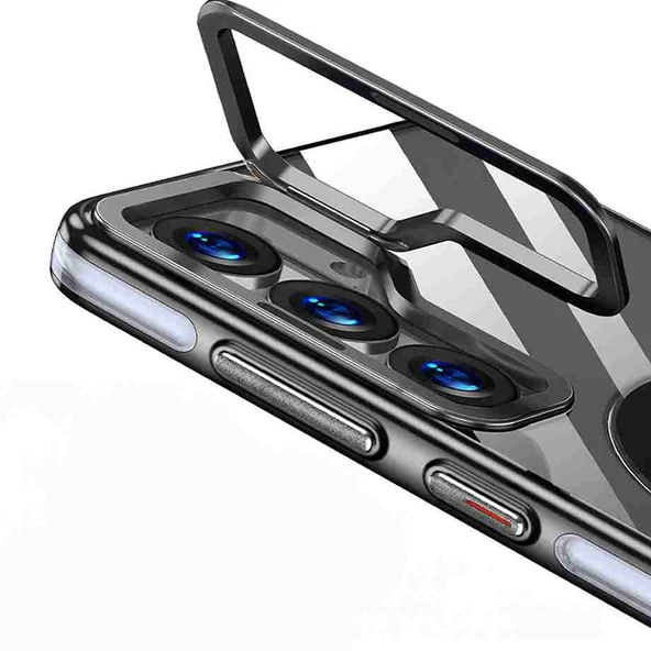 Samsung Galaxy S25 Ultra Uyumlu Standlı Magsafe Kapak - 12