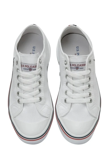 U.S. Polo Assn. PENELOPE 5FX Beyaz Kadın Sneaker Ayakkabı - 4