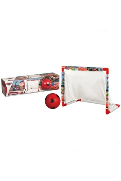 Oyuncak Cars Futbol Seti Minyatür Ev tipi Kale - 3