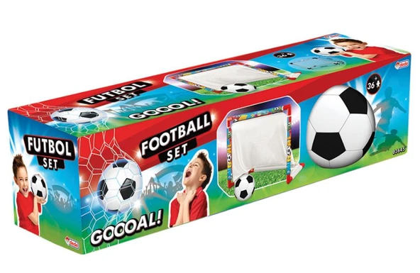 Oyuncak Futbol Seti Minyatür Kale - 2