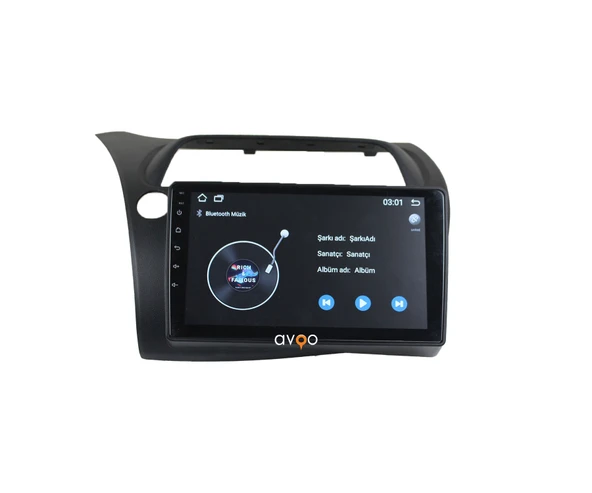 HONDA CİVİC HB EURO 2007/2012 9 İNÇ 2-32 - Resim 3