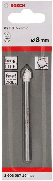 Bosch cyl-9 Serisi Seramik Matkap Ucu 8x80 mm