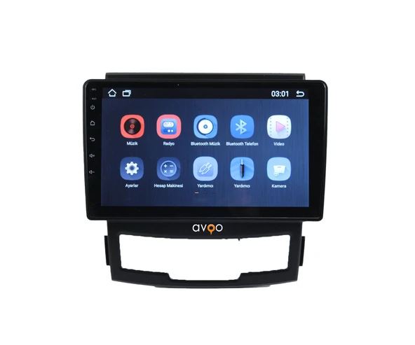 SSANGYONG KORANDO 2011/2013+ 9 İNÇ 4-32 - Resim 2