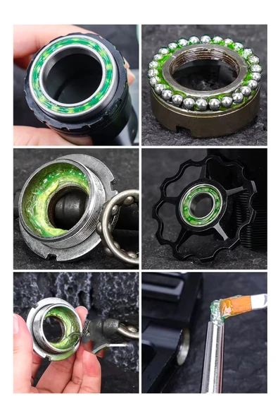 Araç Otomobil Bisiklet Yeşil Rulman Gres Yağı 100 gr - 4