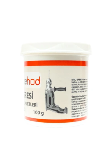 Matkap Spiral Taşlama Hilti Elektrikli El Aletleri Rulman Dişli Gres Yağı 100 GR - 4