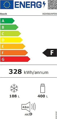 Bosch KGN56UWF0N Kombi No Frost Buzdolabı - 3