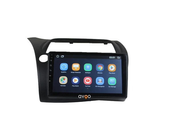 HONDA CİVİC HB EURO 2007/2012 9 İNÇ 2-32 - Resim 4