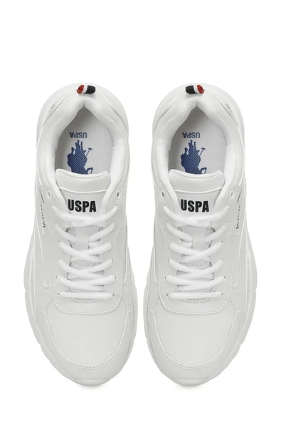 U.S. Polo Assn. TRACEY 5FX Beyaz Kadın Sneaker Ayakkabı - 4