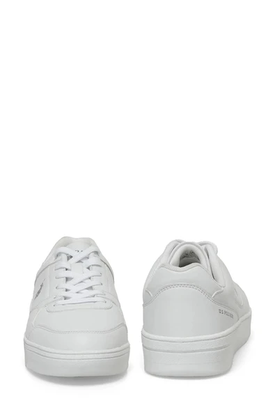 U.S. Polo Assn LEE 5FX Beyaz Erkek Sneaker Ayakkabı - 5