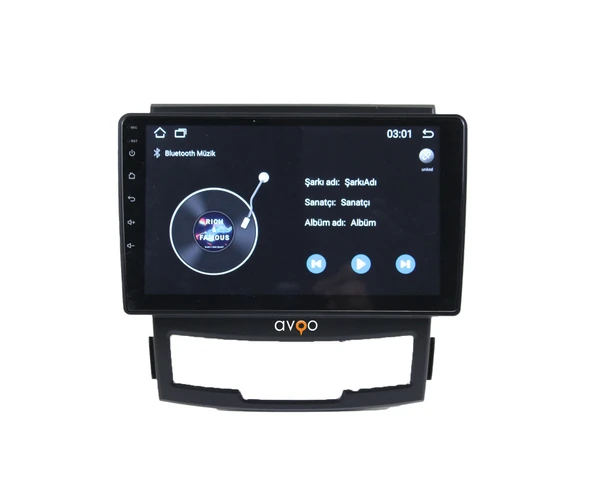 SSANGYONG KORANDO 2011/2013+ 9 İNÇ 2-32 - Resim 2