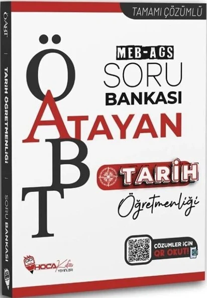 Hoca Kafası ÖABT MEB AGS Tarih Öğretmenliği Atayan Soru Bankası - 2