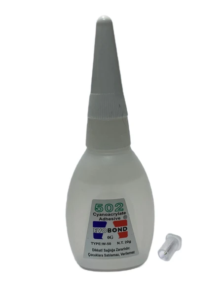 EVOBOND 502 JAPON YAPIŞTIRICI 20GR - 2