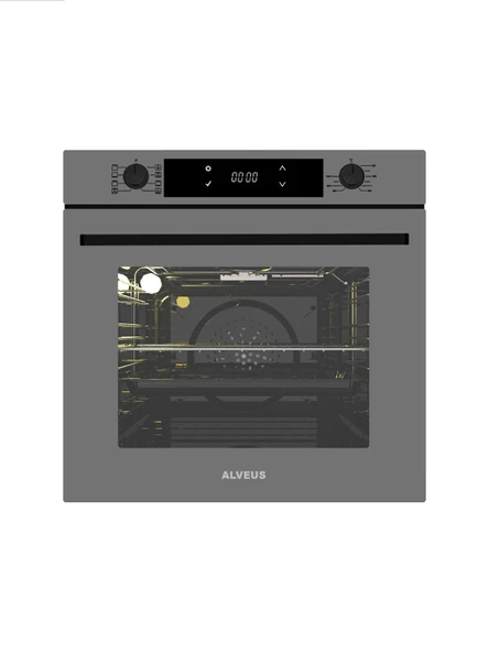 ALVEUS Master Gri Cam Ankastre Set(3000-GLS640-MFA627) - 2