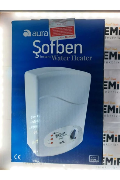 İhlas Demi?r Elektri?k - I?hlas Aura Şofben (ANİ? SU İSİTİCİ) ürün görseli 1